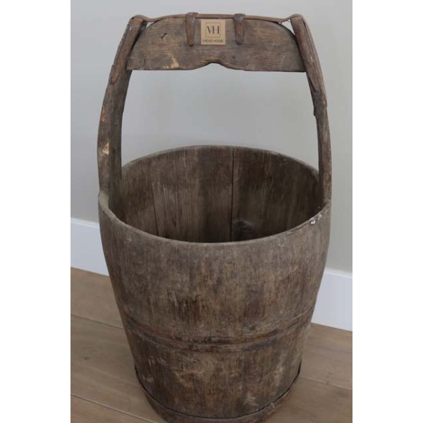 Houten rijstemmer