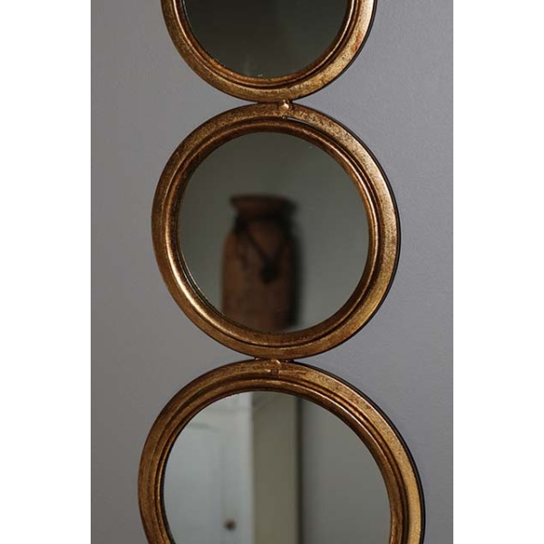 Spiegel met 5 cirkels