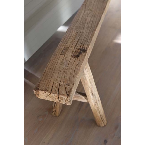 Houten bankje 195 cm