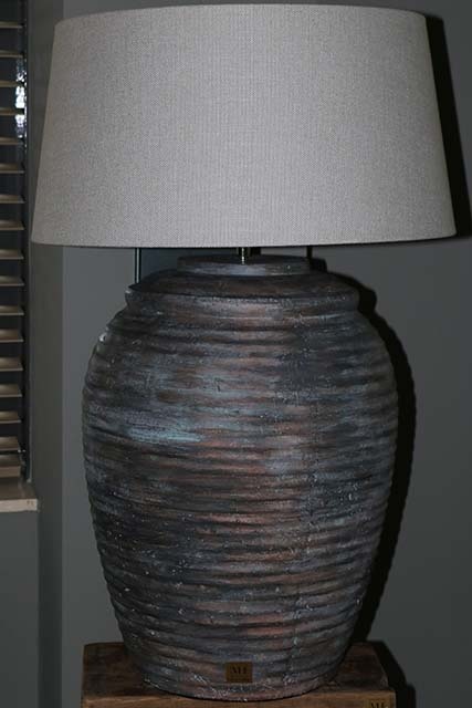 kruiklamp licht koper roest XL