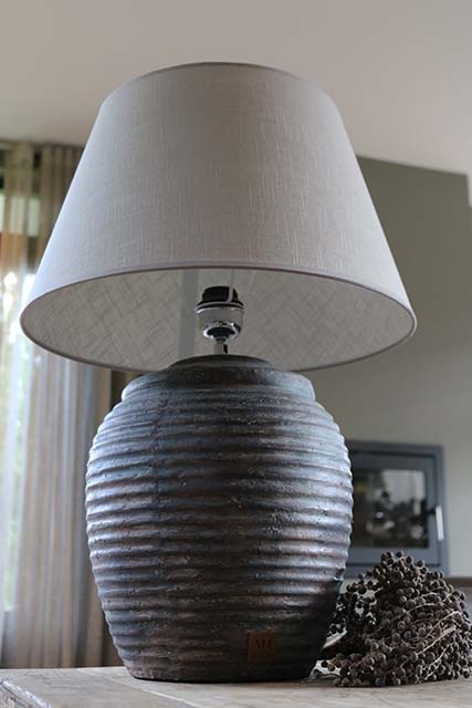 Kruiklamp licht koper roest