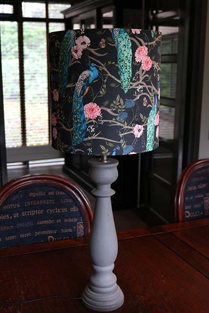 Lampenkap bloemen