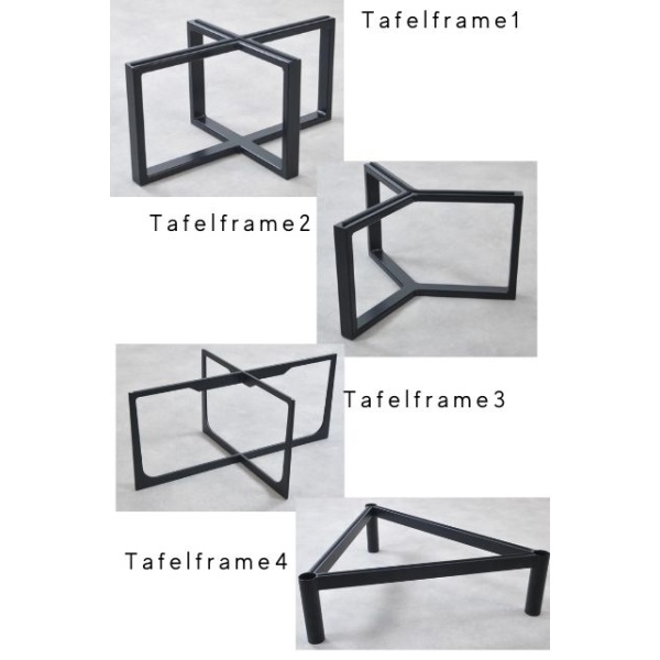 Versteend hout tafelframes