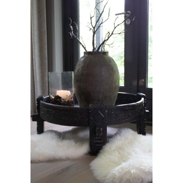 Maalsteen tafel zwart