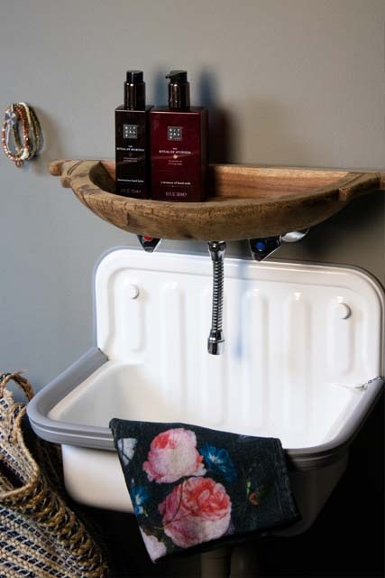 Wandplank teakhout