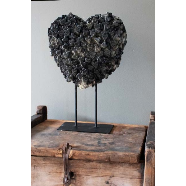 Sculptuur hart op voet