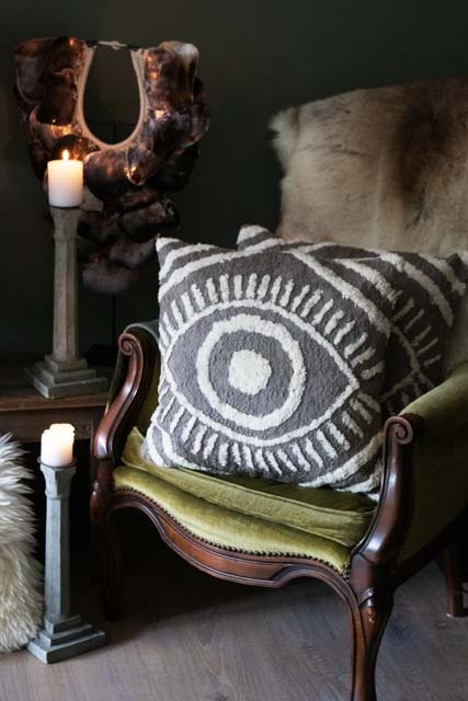 Bohemian kussen oog