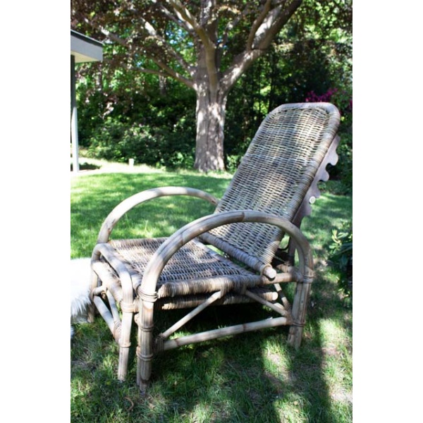 Rotan Loungestoel