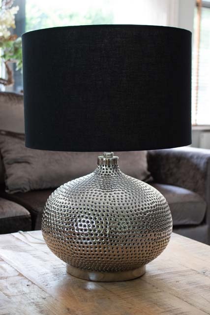 Tafellamp gehamerd