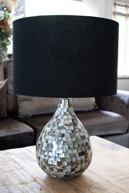 Tafellamp schelpen