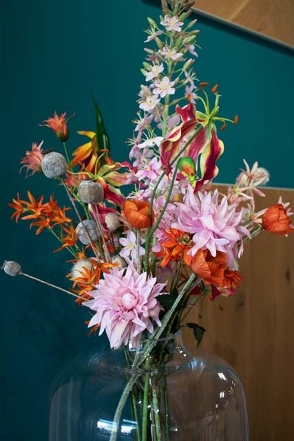 Zijden bloemen