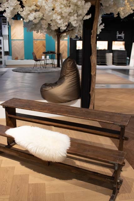 Houten sidetable