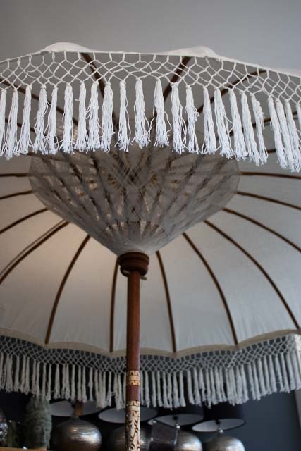 Ibiza parasol wit