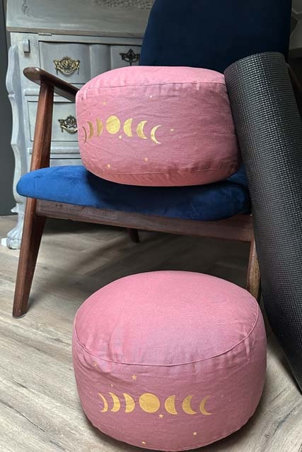 Meditatiekussen Maanfasen