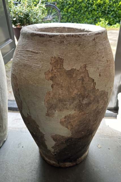 Oude kruik pot