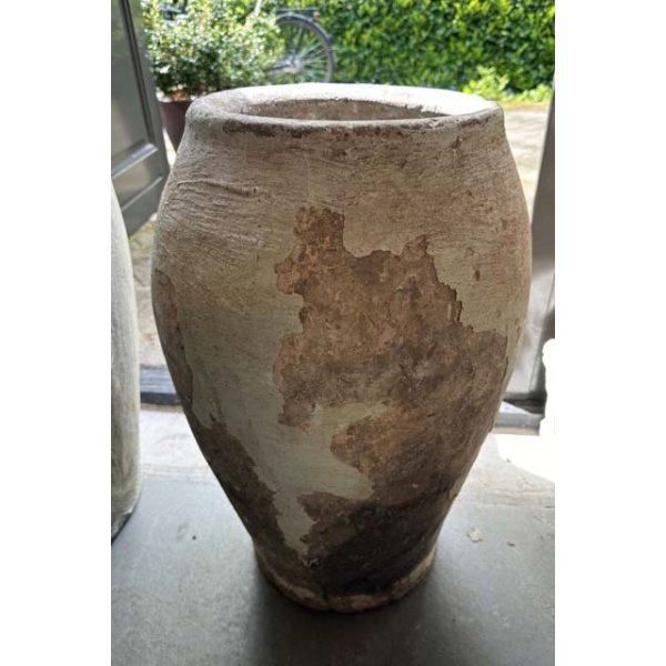 Oude kruik pot