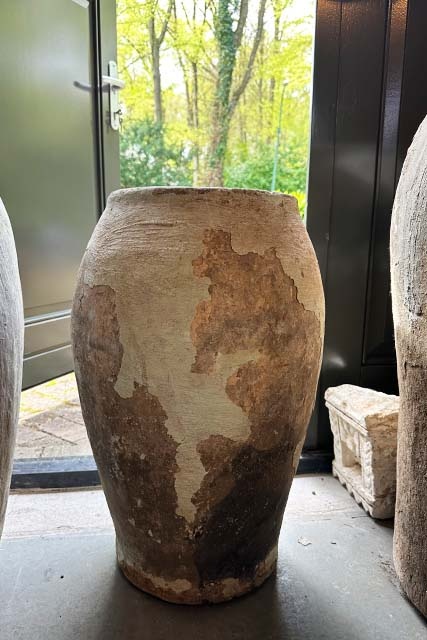 Oude kruik pot
