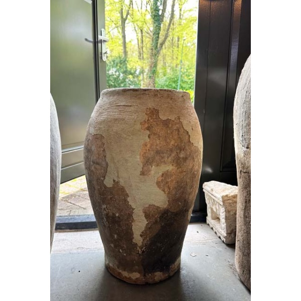Oude kruik pot